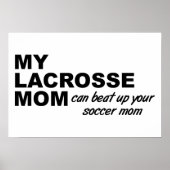 Lacrosse Maman Drôle Poster (Devant)