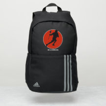 LACROSSE met Editable Name Adidas Backpack