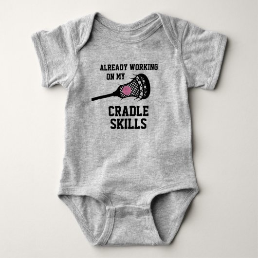 Lacrosse Moeder om zich te gedragen als Cradle Ski Romper (Voorkant)