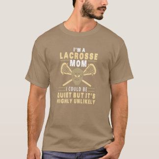 Lacrosse Mom Grappig Cadeau voor Moeders familie T-shirt
