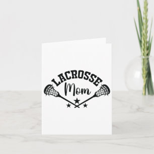 Lacrosse Mom Lacrosse Stick Vrouw Vrouwen Lacrosse Kaart