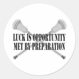 Lacrosse Motivatie Geluk Sticker