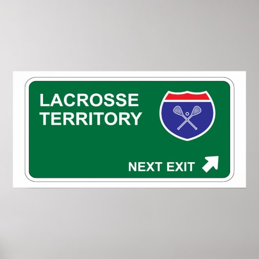 Lacrosse Next Exit Poster (Voorkant)