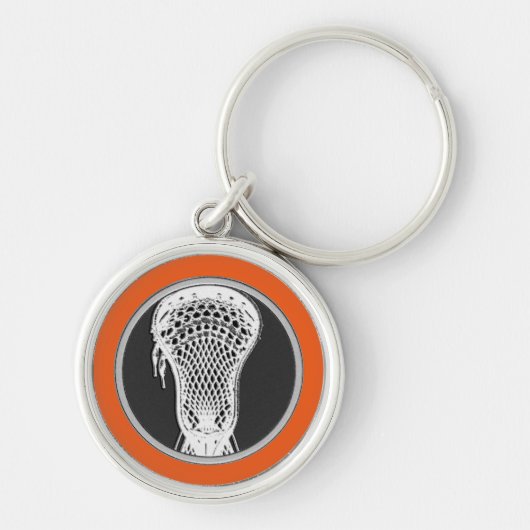 Lacrosse nieuwigheidgeschenk sleutelhanger (Voorkant)
