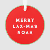 Lacrosse Noël Collectible (dos)