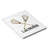 Lacrosse Notitieblok (Schuin)