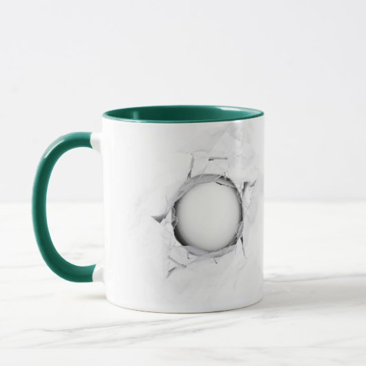 Lacrosse Nouveautés Cadeaux Mug (Gauche)