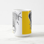 Lacrosse Novelty Cadeau Café Mug (Centre)