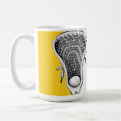 Lacrosse Novelty Cadeau Café Mug (Gauche)