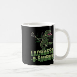 Lacrosse-o-saurus - Grappige Lacrosse Speler Lax L Koffiemok