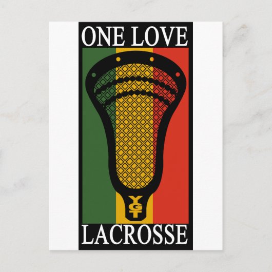 Lacrosse OneLove Briefkaart (Voorkant)