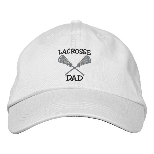 Lacrosse Papa Casquette brodé (Devant)