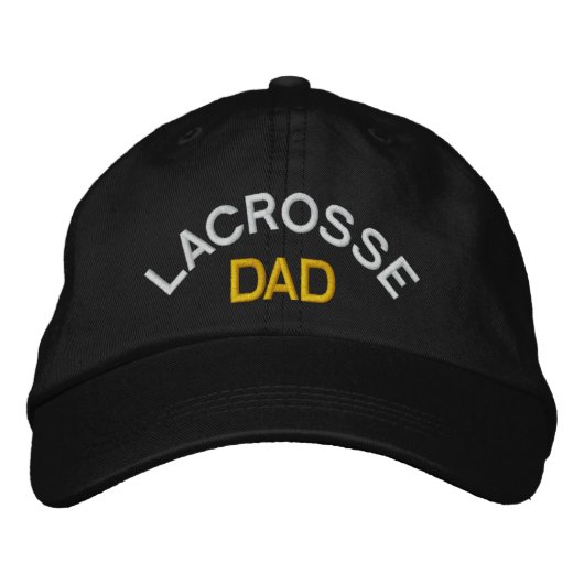Lacrosse Papa Casquette brodé (Devant)