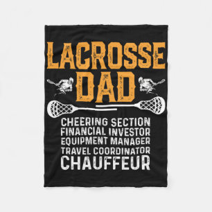 Lacrosse Papa Juichende Sectie Financiële Belegger Fleece Deken