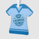 Lacrosse Papa Nom et Numéro Jersey (devant)
