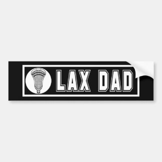 Lacrosse Parents DadBumper Bumpersticker