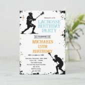 Lacrosse party invitation (Debout devant)