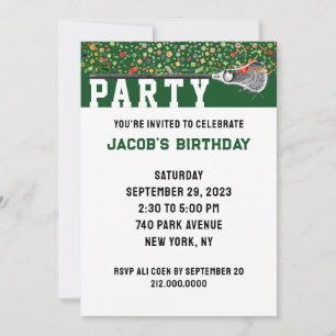 Lacrosse Party Kaart