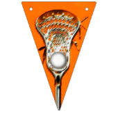 Lacrosse Party Oranje Vlaggetjes (Eerste vlag)
