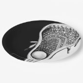 Lacrosse Party Papieren Bordje (Gekanteld)