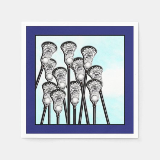 Lacrosse Party Servet (Voorkant)