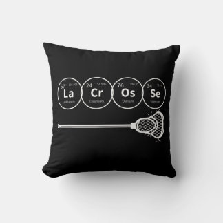 Lacrosse Periodic Table of Elements Chemistry Gift Kussen