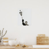 Lacrosse Player 3 Poster (Keuken)