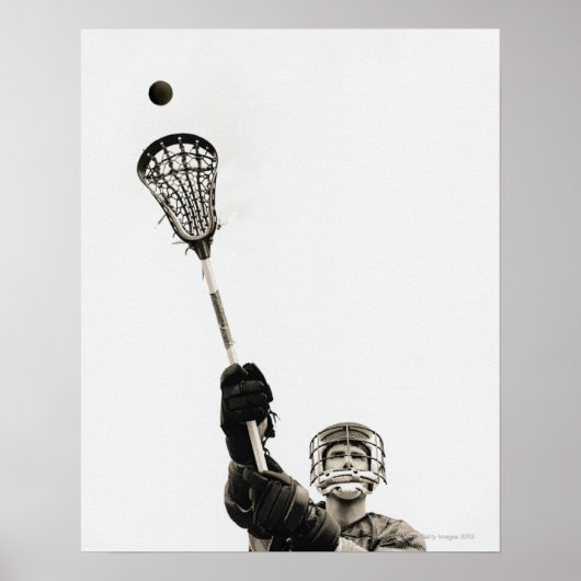 Lacrosse Player 3 Poster (Voorkant)