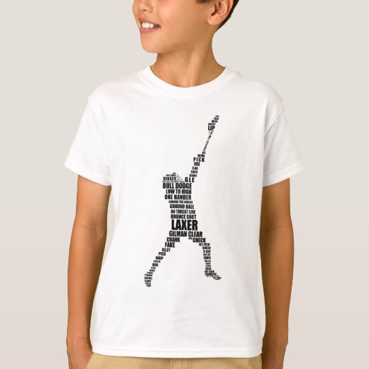 Lacrosse Player T-shirt (Voorkant)