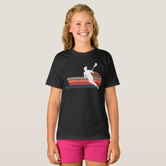 Lacrosse Player T-shirt (Voorkant volledig)