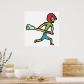 Lacrosse Poster (Keuken)