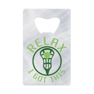 Lacrosse ReLAX Ik heb dit Kredietkaart Flessenopener