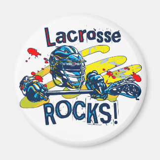 Lacrosse Rocks LaX Gear Magneet