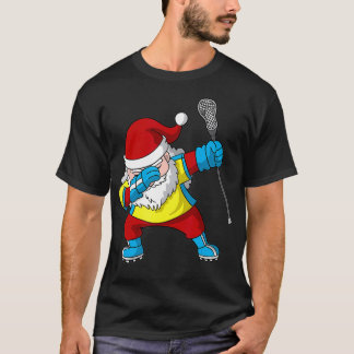 Lacrosse Santa Claus LAX kerstcadeau T-shirt
