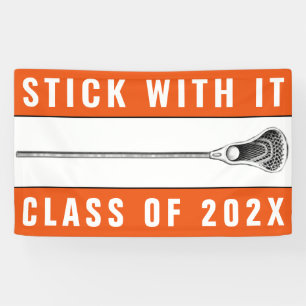 Lacrosse Senior Night Oranje Spandoek