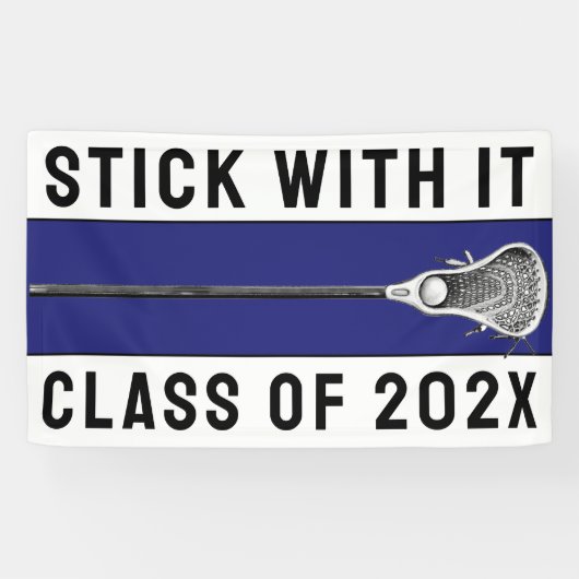 Lacrosse Senior Night Spandoek (Horizontaal)
