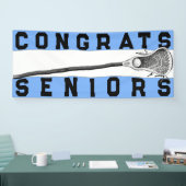 Lacrosse Seniors Light Blue Banner (Beurs)