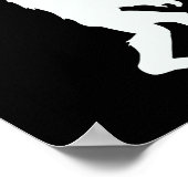 Lacrosse-shirt  Lax Bigfoot Sasquatch Jeugd Poster (Hoek)