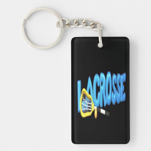Lacrosse Sleutelhanger (Voorkant)