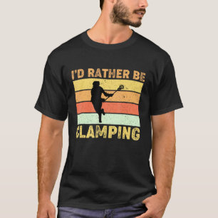 Lacrosse speler Coach ID liever te klemmen T-shirt
