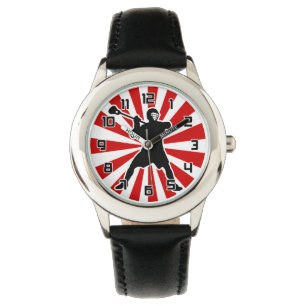 Lacrosse Speler polshorloge Horloge