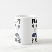 Lacrosse Speler Sport Koffiemok (Center)