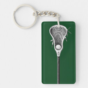 Lacrosse Sporten Sleutelhanger