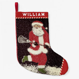 Lacrosse sporten vakantiegeschenk kleine kerstsok
