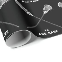 Lacrosse Sporten Zwarte Cadeau