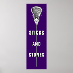 Lacrosse sportposter poster