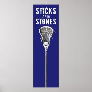 Lacrosse sportposter poster