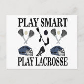 Lacrosse Sports Briefkaart (Voorkant)
