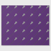 Lacrosse Sports Gift Cadeaupapier (Vlak)