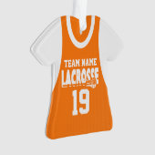 Lacrosse Sports Jersey Orange (devant)
